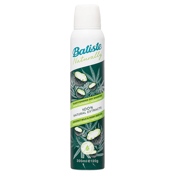 Batiste Dry Shampoo 100% Natural Extract 200ml Varieties - Image 3